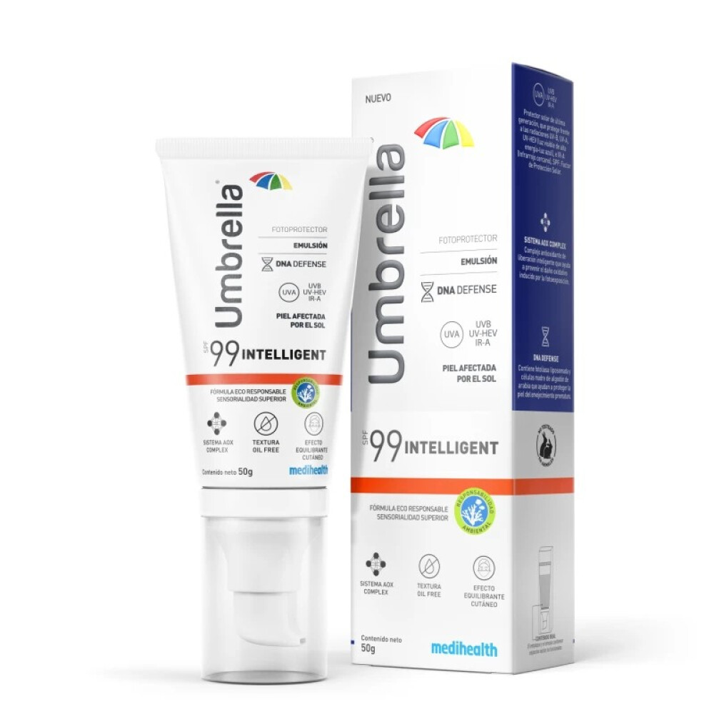 Protector Solar Umbrella | Intelligent Spf 99 | 50 ml Protector Solar Umbrella | Intelligent Spf 99 | 50 ml