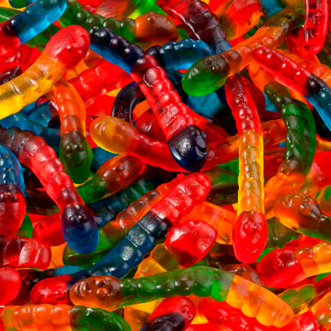 Gomitas Gusanitos Brillo 500g Gomitas Gusanitos Brillo 500g