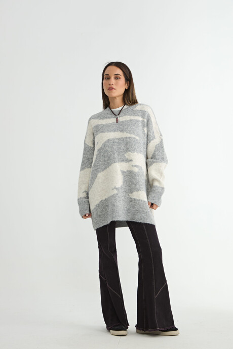 BUZO ORYZA GRIS CLARO