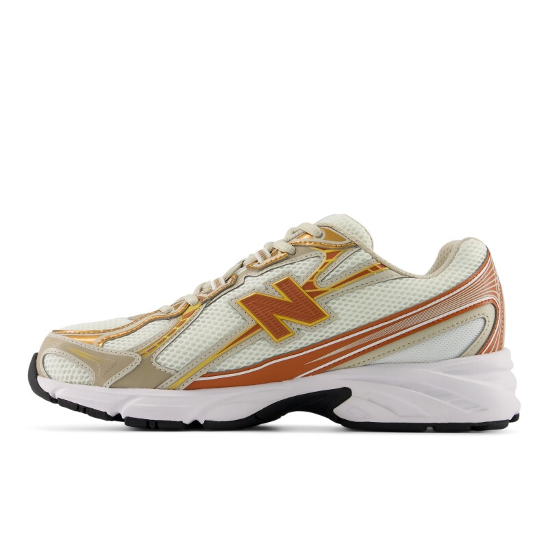 Championes New Balance Unisex - 740 - U740741 WHITE/ORANGE