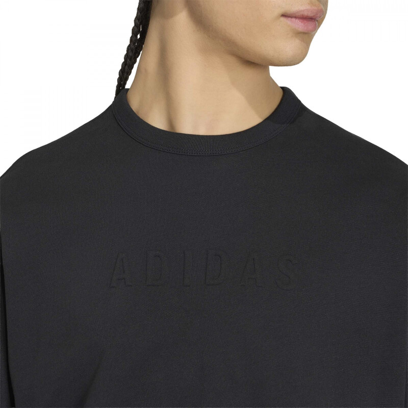 Remera Adidas M SL GFX KR1351 Negro