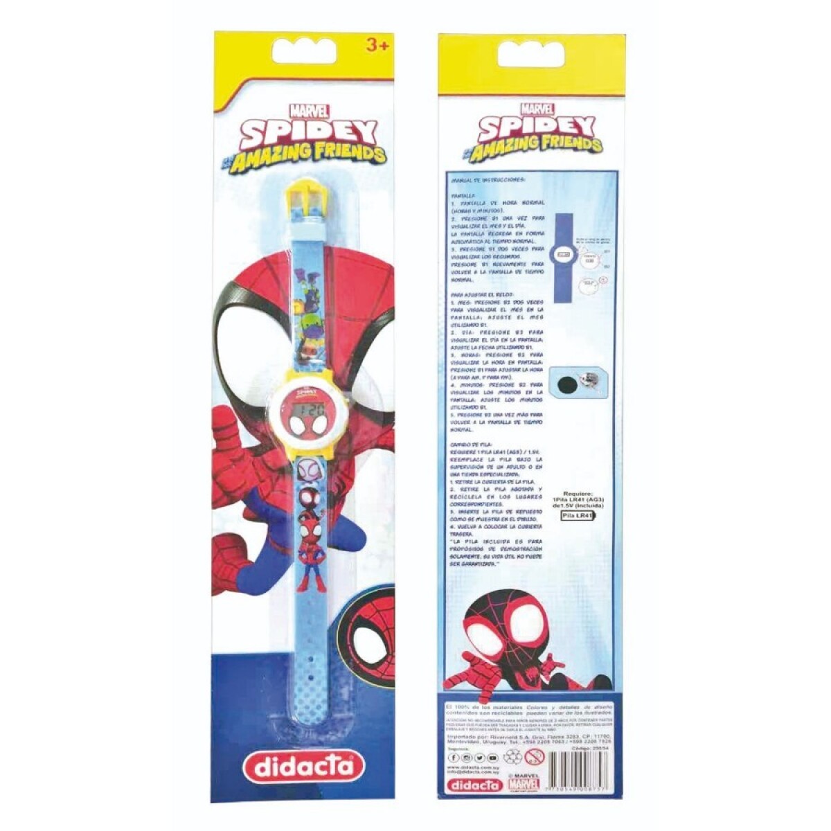RELOJ SPIDEY 
