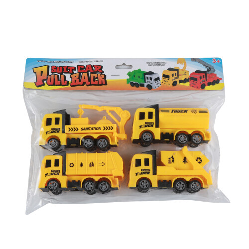Set De camiones x4 Camion Set X4 28*20cm