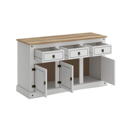 BUFFET 3 PUERTAS 3 CAJONES BLANCO BUFFET 3 PUERTAS 3 CAJONES BLANCO