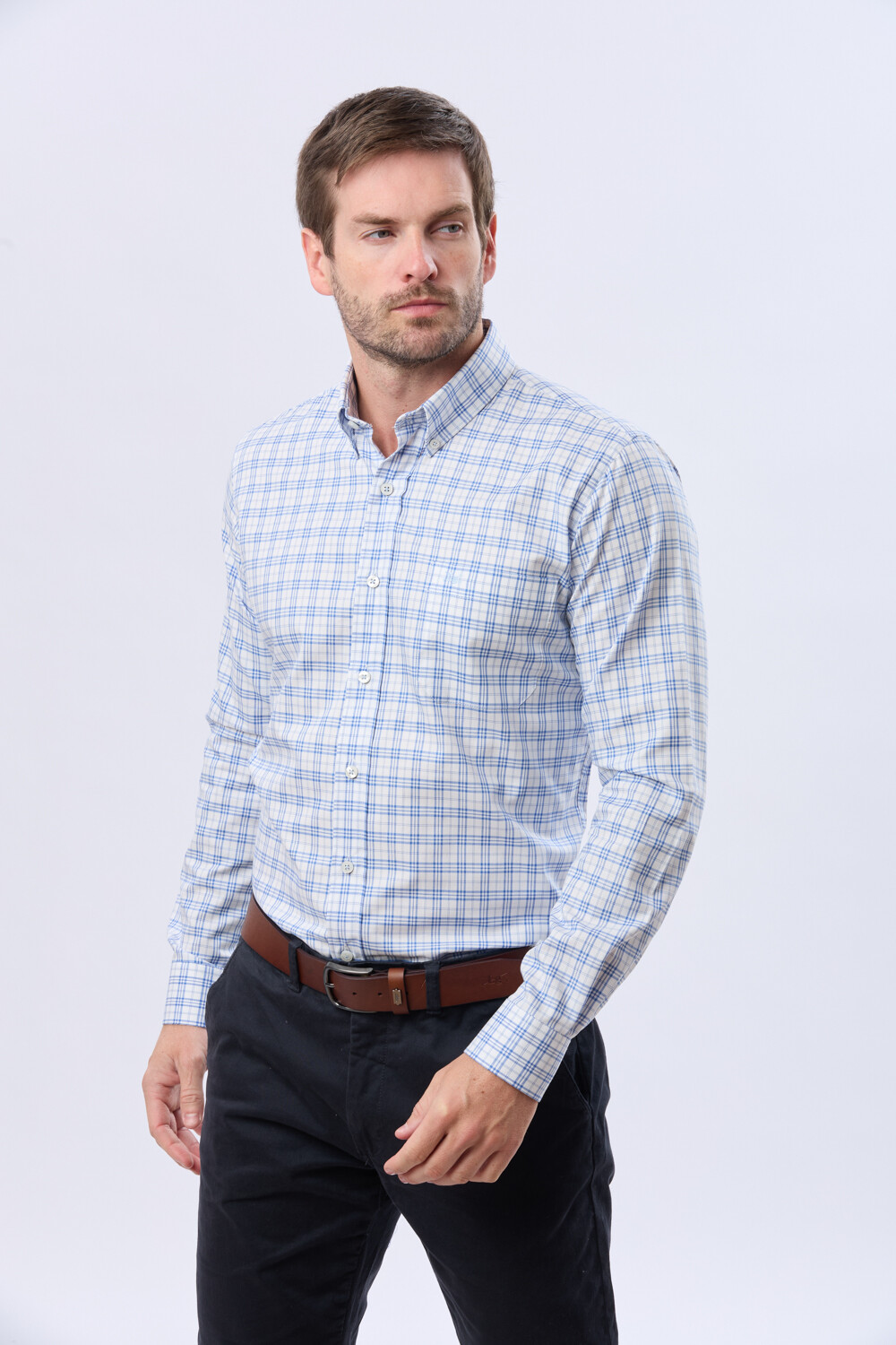 CAMISA CUADROS Azul