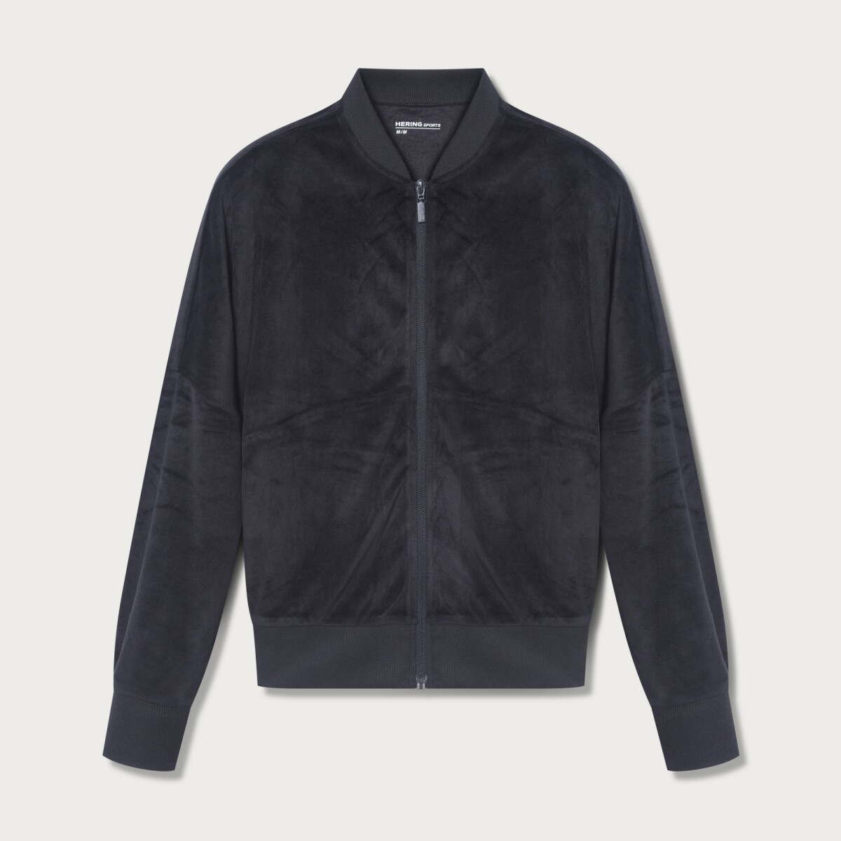 CAMPERA DE FELPA - NEGRO - NEGRO 