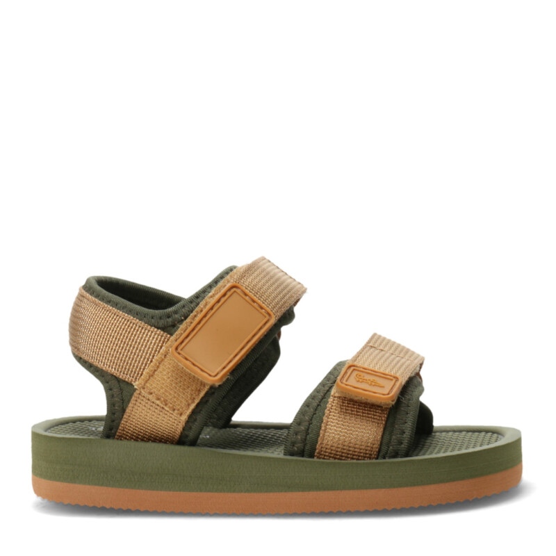 Sandalias Infantiles Croco Kids GLADIOLUS Verde Oliva