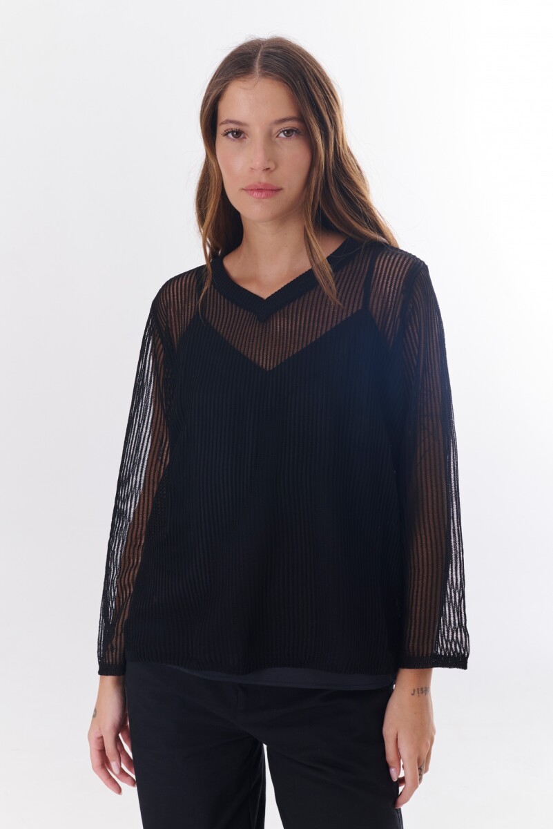 SWEATER JAZZ - NEGRO 