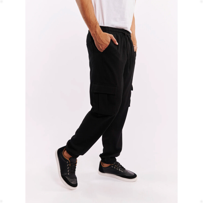 Pantalón Cargo Negro