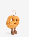 Llavero Cozy Llavero Y Bag Charm Peluche Pretzel - Marron Medio