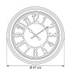 RELOJ NEGRO COMB Unica