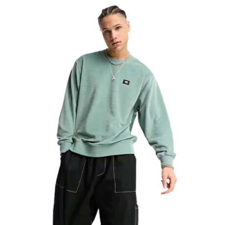 Buzo Vans Corduroy Crew Verde