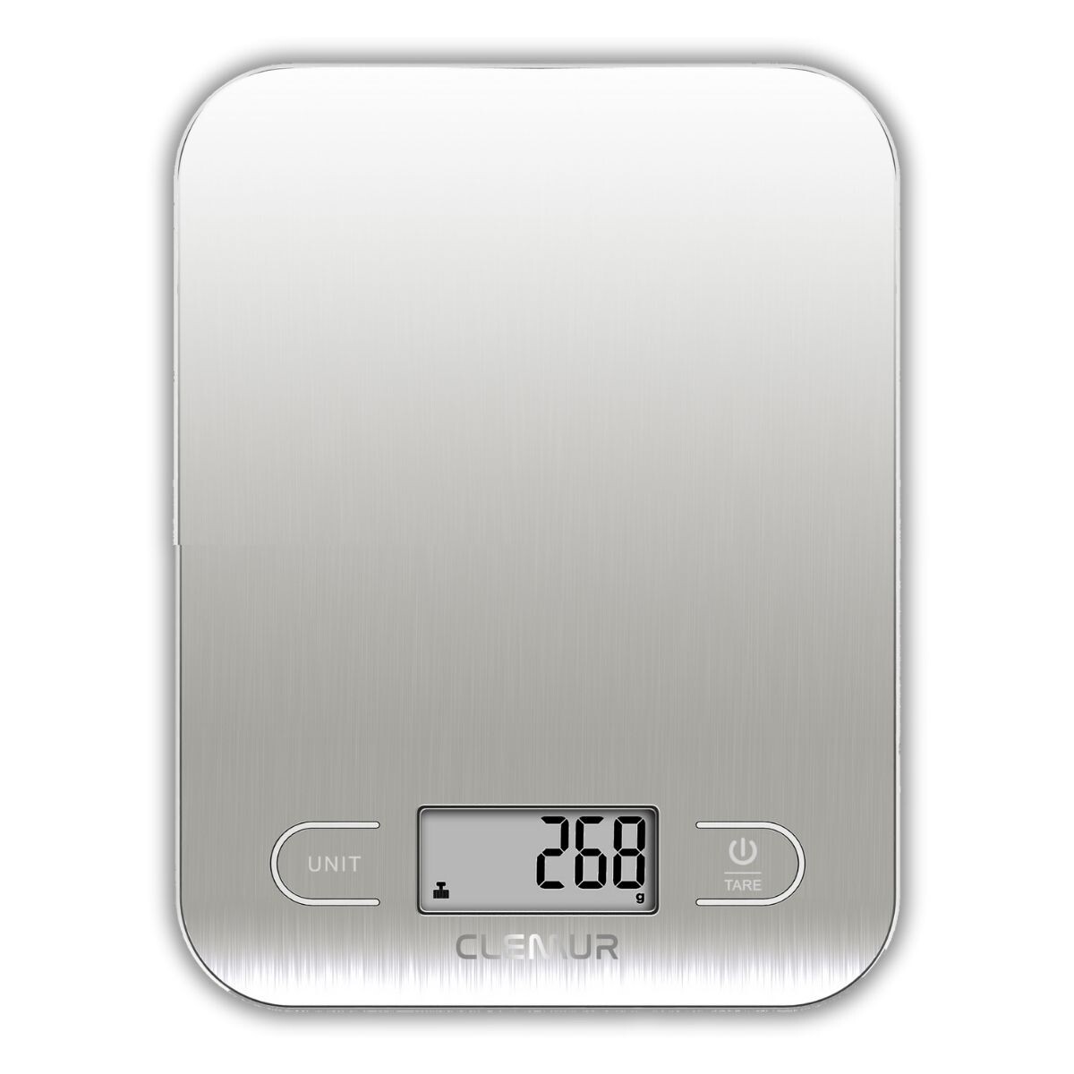 Balanza Digital de Cocina IMBACK – Precisión 1g a 5kg, Acero Inoxidable Color Plateado 