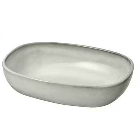 ASADERA CERAMICA 31x23x7CM ORGANIC GRIS ASADERA CERAMICA 31x23x7CM ORGANIC GRIS