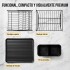 Escurridor de Platos de Cocina Escurreplatos de 2 Niveles Desmontable Color Negro Escurridor de Platos de Cocina Escurreplatos de 2 Niveles Desmontable Color Negro