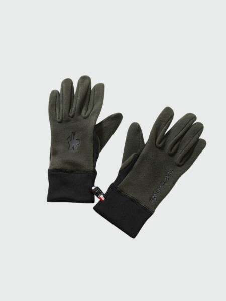 Moncler -Guantes elásticos Grenoble Verde