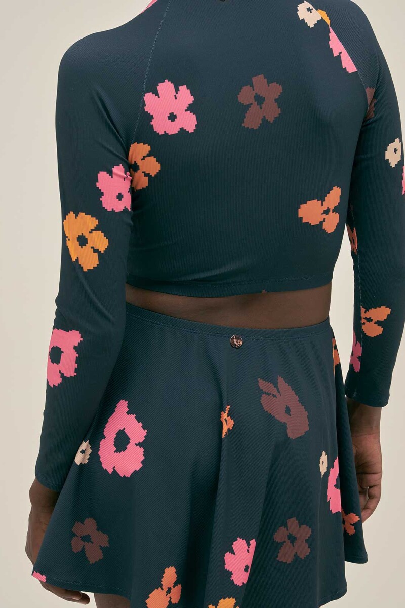 CROP TOP Poppy Night