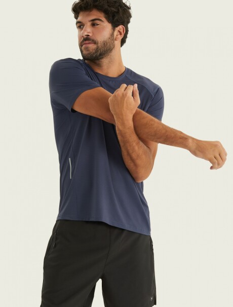 CAMISETA DEPORTIVA HIIT AZUL