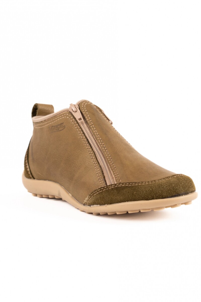 Zapato doble cierre VERDE