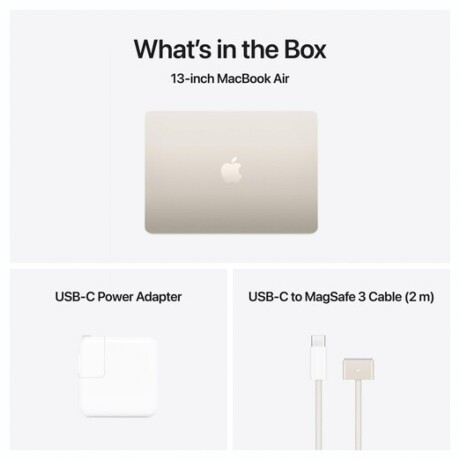 APPLE MACBOOK AIR 13.6' M4/16GB/256GB/ APPLE Macbook Air MW0Y3LL/A 13.6' 256GB SSD / 16GB M4 Chip - Starlight