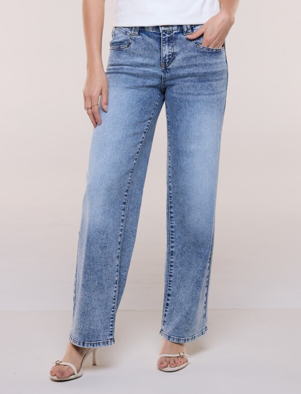 Jean Midrise Wide Leg JEAN