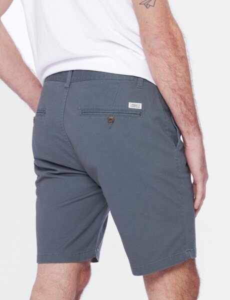 BERMUDA CLÁSICA CON SPANDEX Piedra