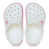 Crocs Crocband Clog T - Niños 1 a 5 años White/pink Crush
