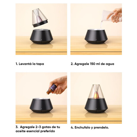 Vaporizador humificador volcán Blanco
