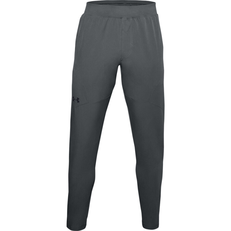 UA UNSTOPPABLE TAPERED PANTS-GRN GRY-012