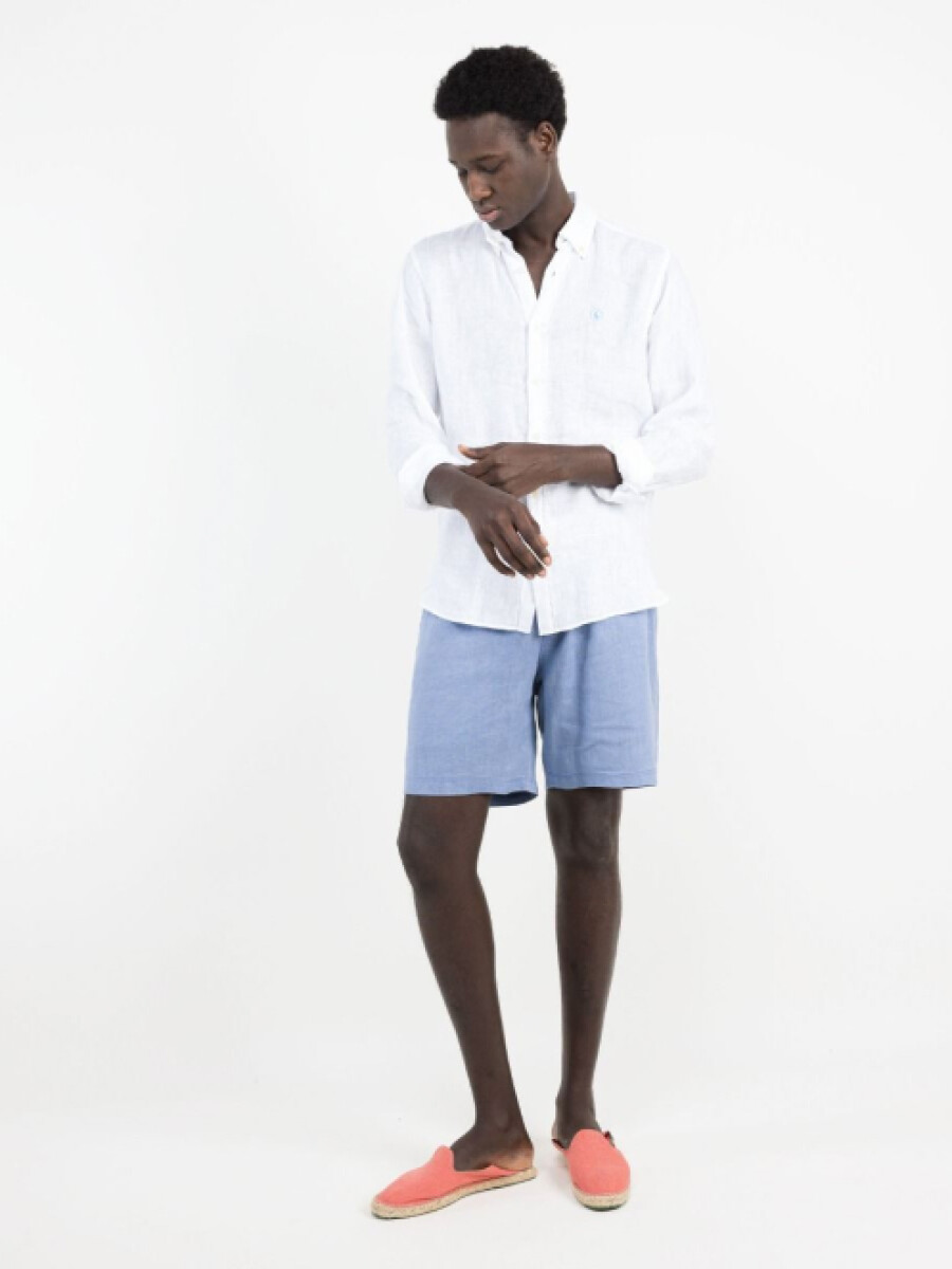 Camisa Lino El Ganso - Blanca 