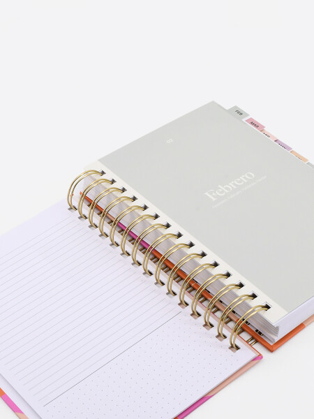 AGENDA COLOR BLOCK 2026 FUCSIA