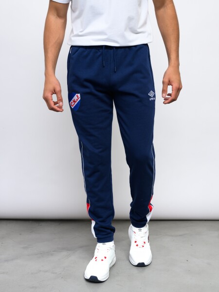 PANTALÓN DOLMAN Nacional Hombre Azul Marino, Rojo, Blanco