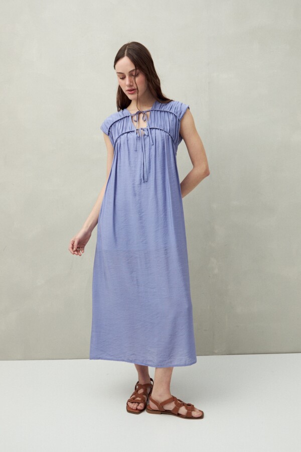 VESTIDO WILLA Azul Lavado