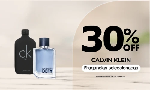 Fragancias seleccionadas CK 30%
