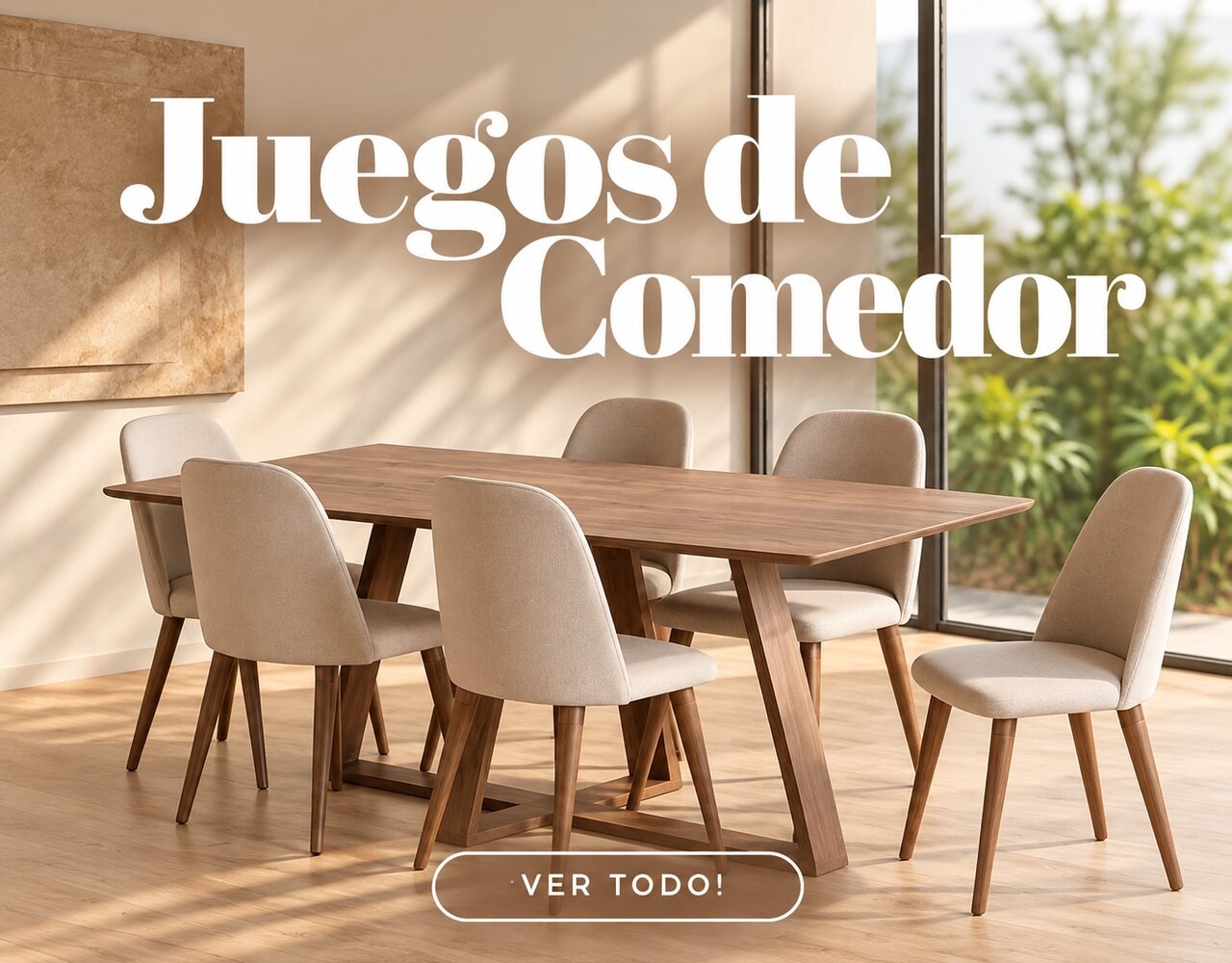 Elegí tu juego de comedor