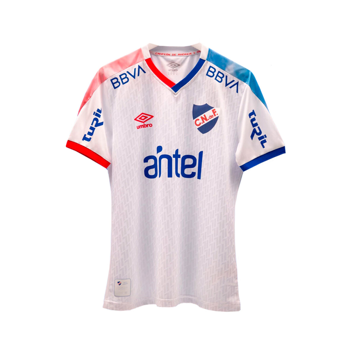 CAMISETA UMBRO OFICIAL NACIONAL M/C - White/Red/Blue 