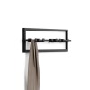 Perchero de pared 5 ganchos Umbra Cubiko - Negro Perchero De Pared 5 Ganchos Umbra Cubiko - Negro