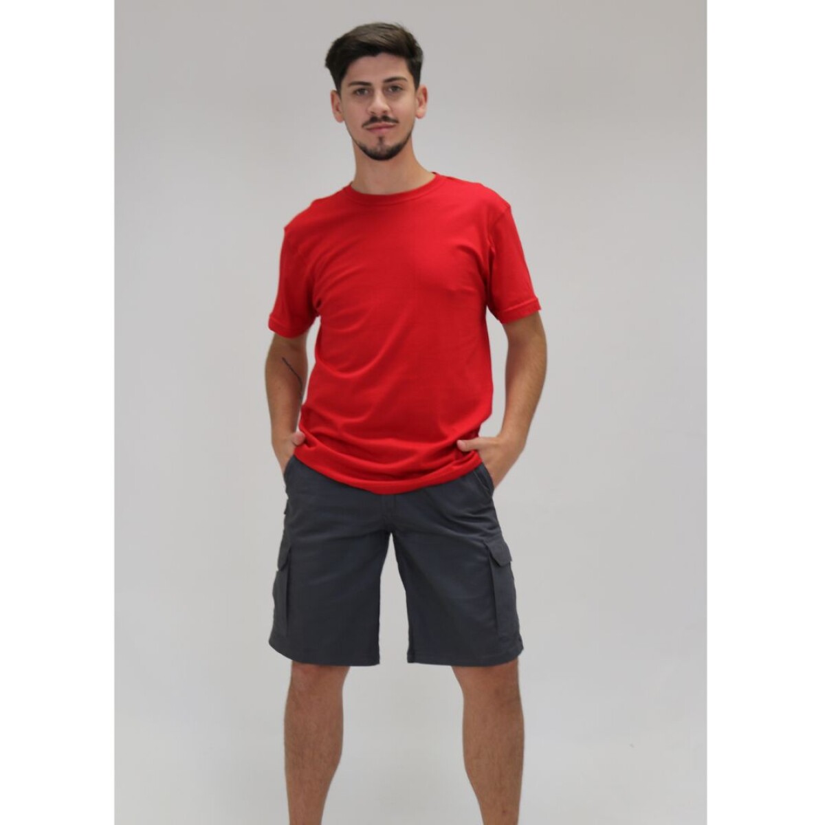 Bermuda Cargo Premium - Gris 