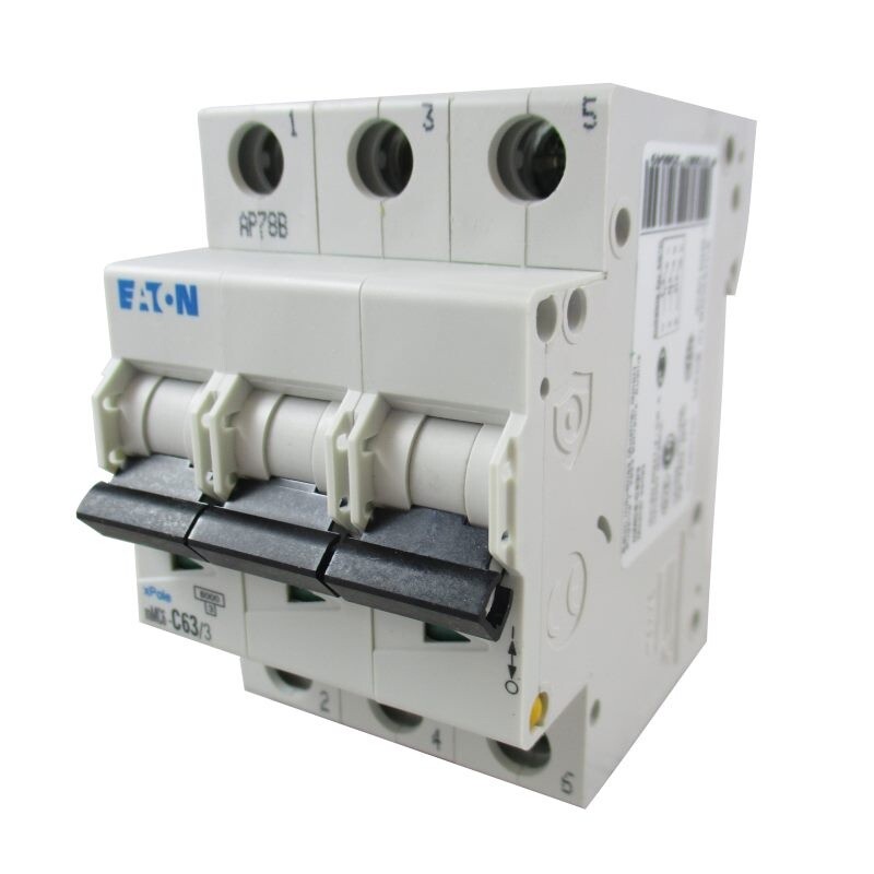 DISYUNTOR DIN 3X 63 A 06 KA EATON DISYUNTOR DIN 3X 63 A 06 KA EATON