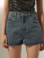 Short Mirso Azul Grisaceo