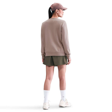 Campera Nike Sportswear Club de Mujer Chocolate