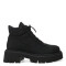 Botas de Mujer Miss Carol NANTU acordonada Negro