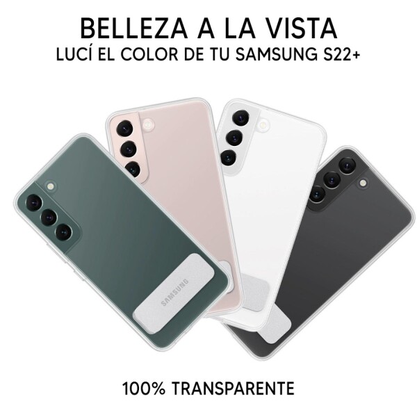 Galaxy S22 Plus Clear Standing Cover Ef-js906ctegus SAMSUNG S22 PLUS CLEAR STANDING COVER DF