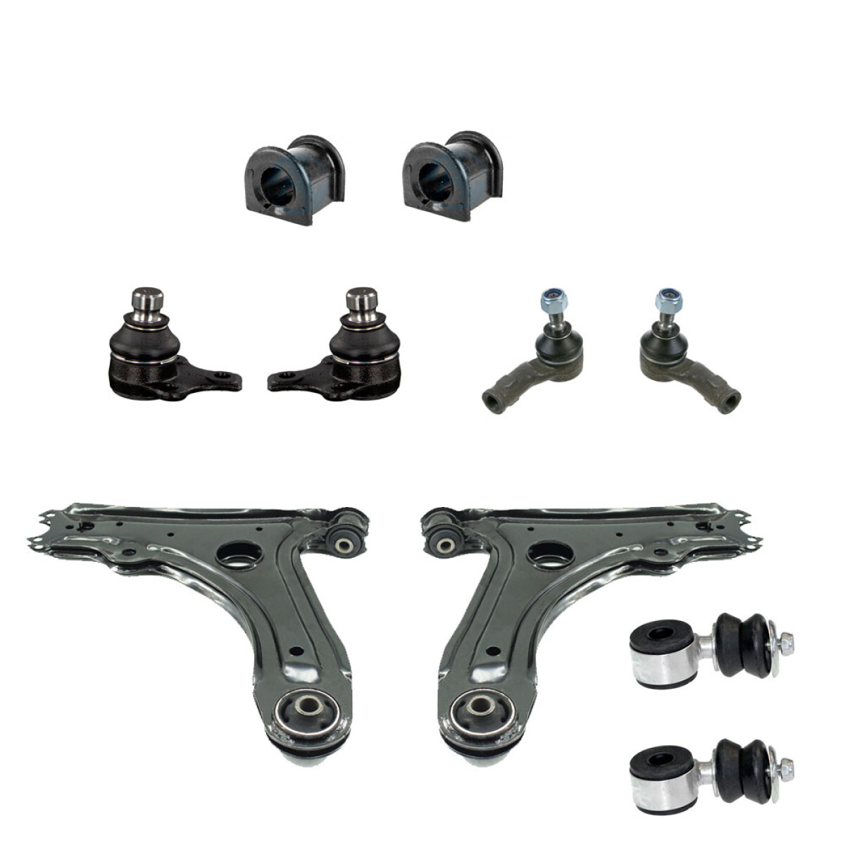 SUSPENSION VARIOS COMBO KIT TREN DELANTERO POLO CLASSIC FULWIN OLEY 