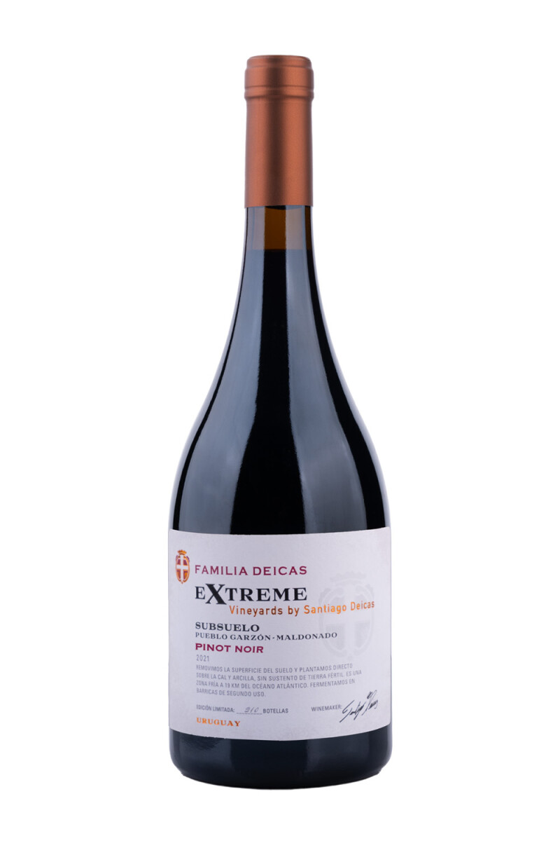 Vino Familia Deicas Exteme Vineyards Subsuelo Pinot Noir 750 ml 