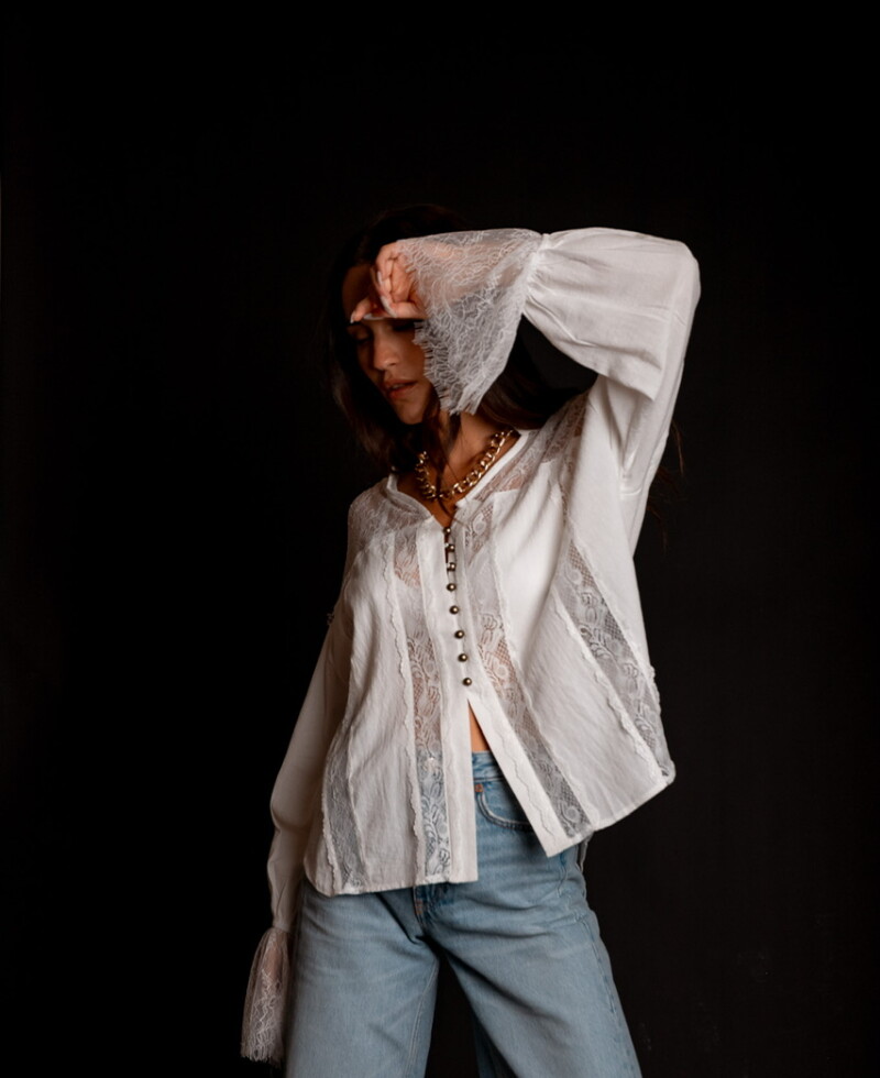 Camisa Viena blanco
