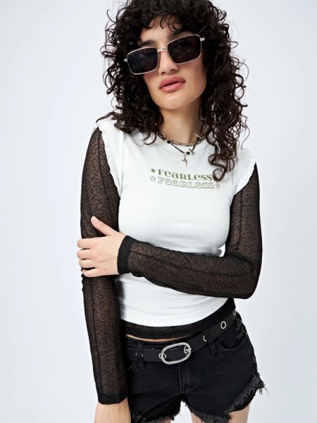 T-SHIRT P.CAKE GUAIA BLANCO