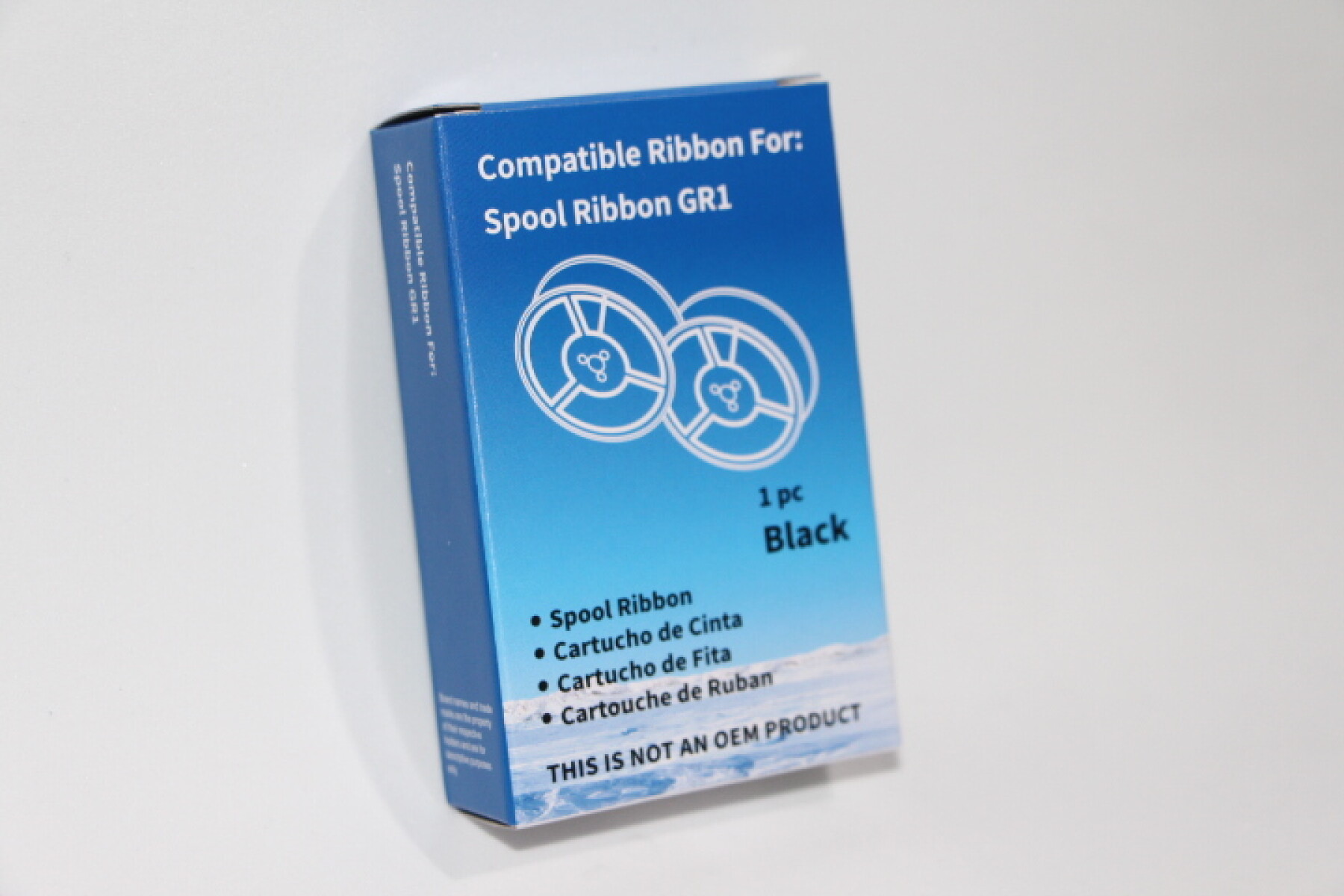 CINTA PARA MAQUINA DE ESCRIBIR COLOR NEGRO 