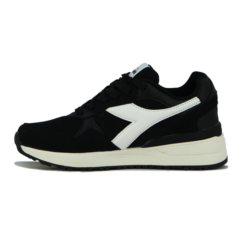 Championes Casuales Mujer Diadora Vinfa Negro-Blanco