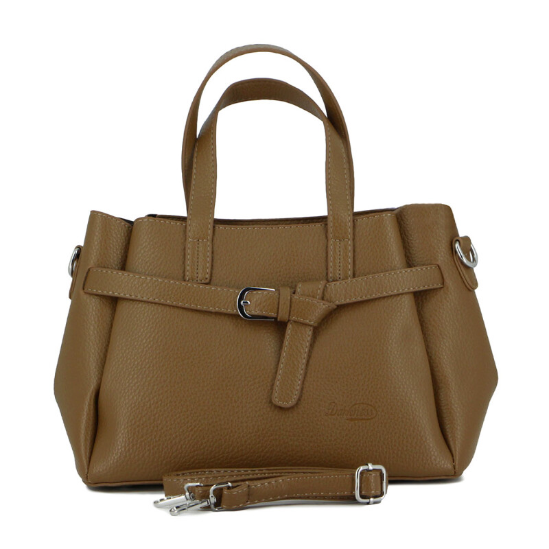 Darkness Cartera C/correa Larga-corta Y Detalle Marron